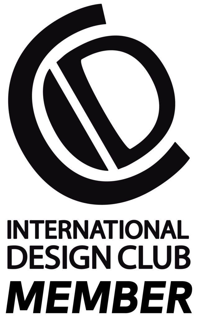 International Design Club medlems logotyp